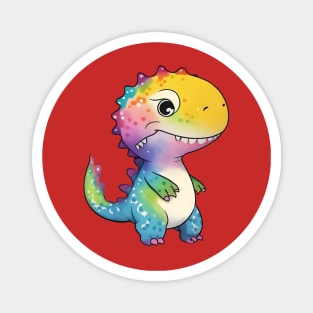 Cute Rex Polkadot Magnet